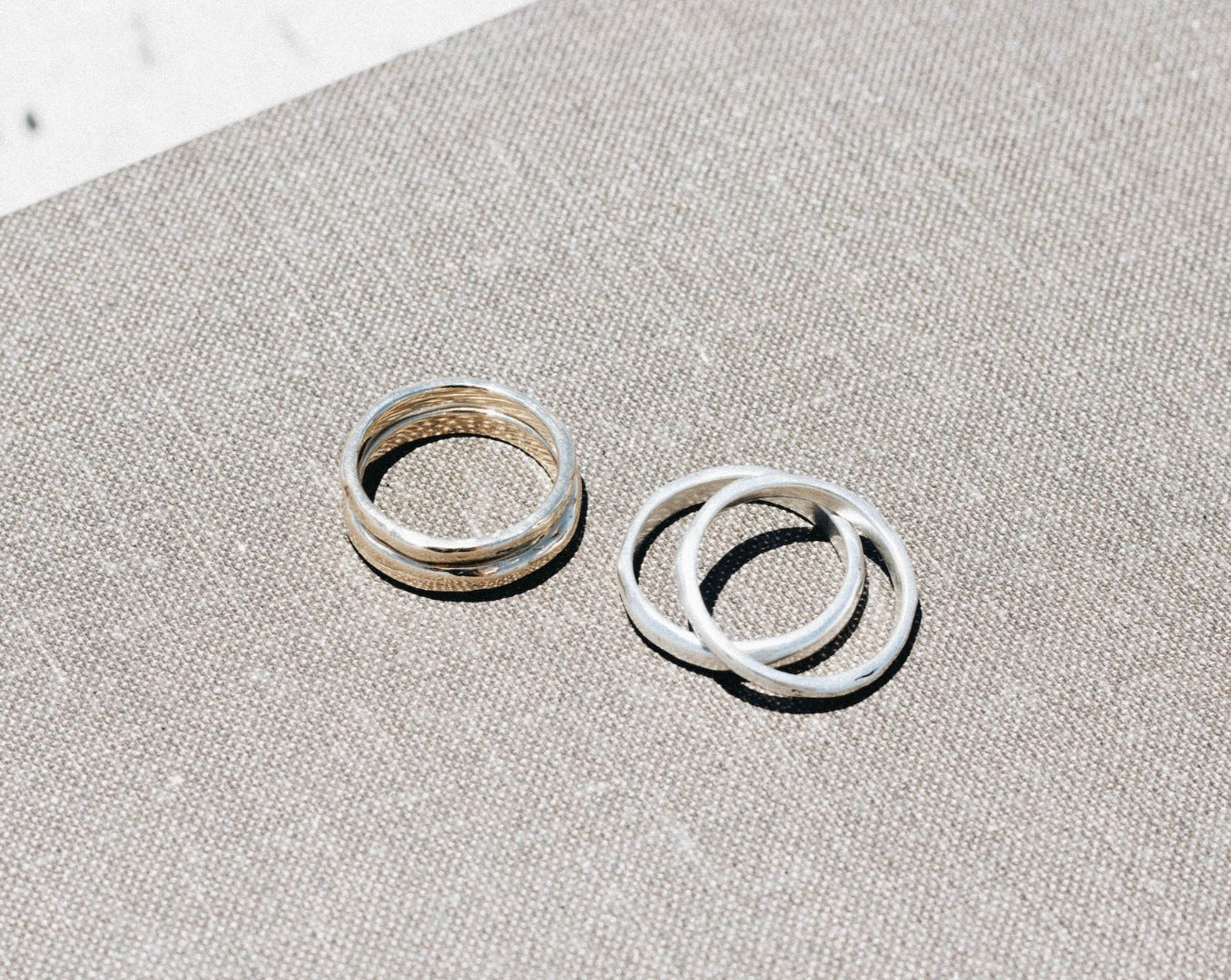 The Buck & The Bull (stacking set) | 10K Gold