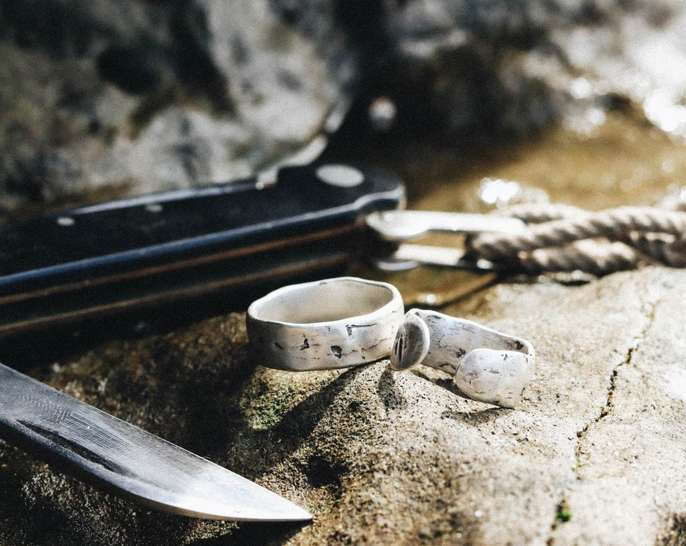 The Miner (adjustable cuff) | .925 Sterling Silver